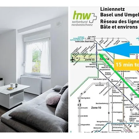 Comfort Basel Airport 1b46 Apartment *