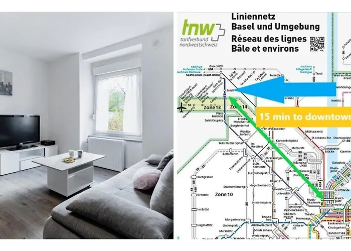 Comfort Basel Airport 1b46 Apartamento *